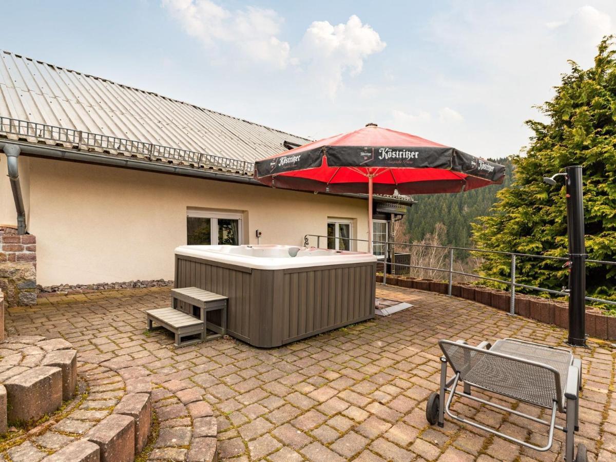 Majestic Holiday Home With Jacuzzi Unterschonau Luaran gambar