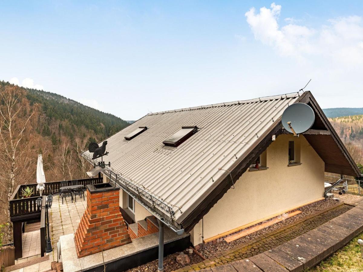 Majestic Holiday Home With Jacuzzi Unterschonau Luaran gambar